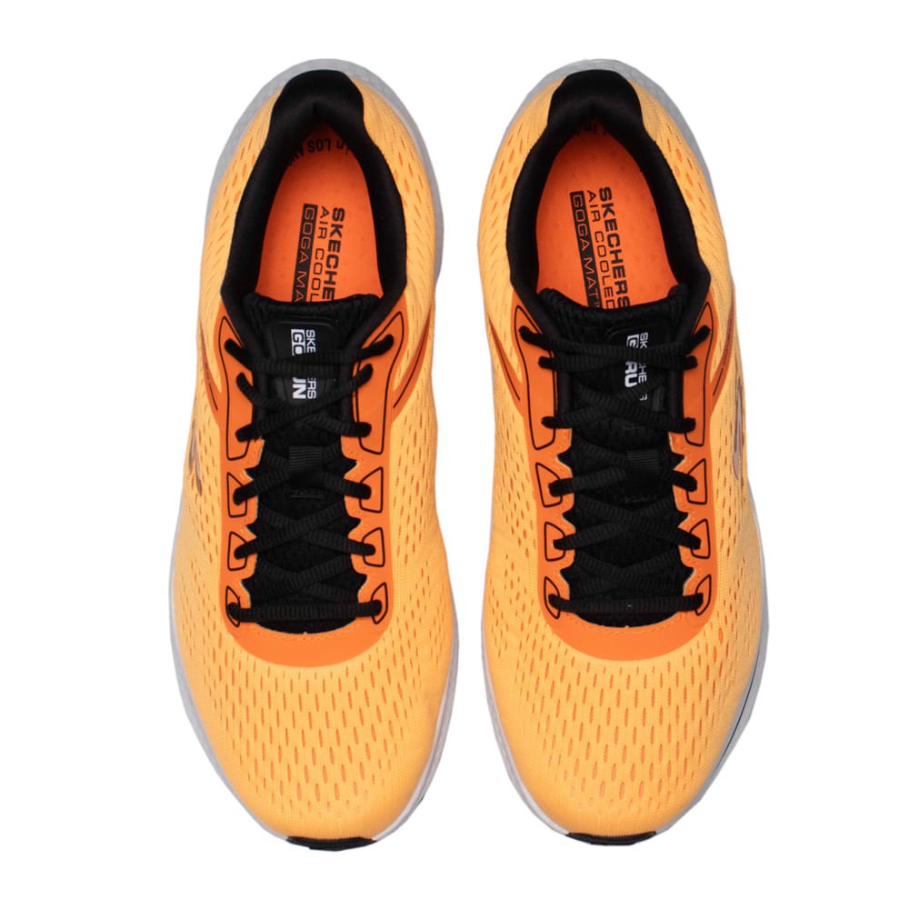 Tênis Masculino Skechers Go Run Consistent 2.0 Laranja Neon Laranja 3