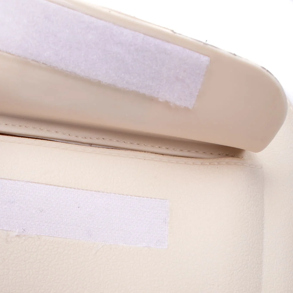 Bolsa Feminina Moleca Transversal Pequena com Bolso Off White Branco 5