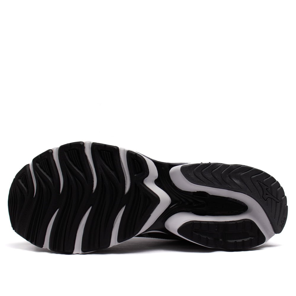 Tênis Masculino Mizuno Wave Stratos 2 Cinza Escuro/Bordô Cinza 2