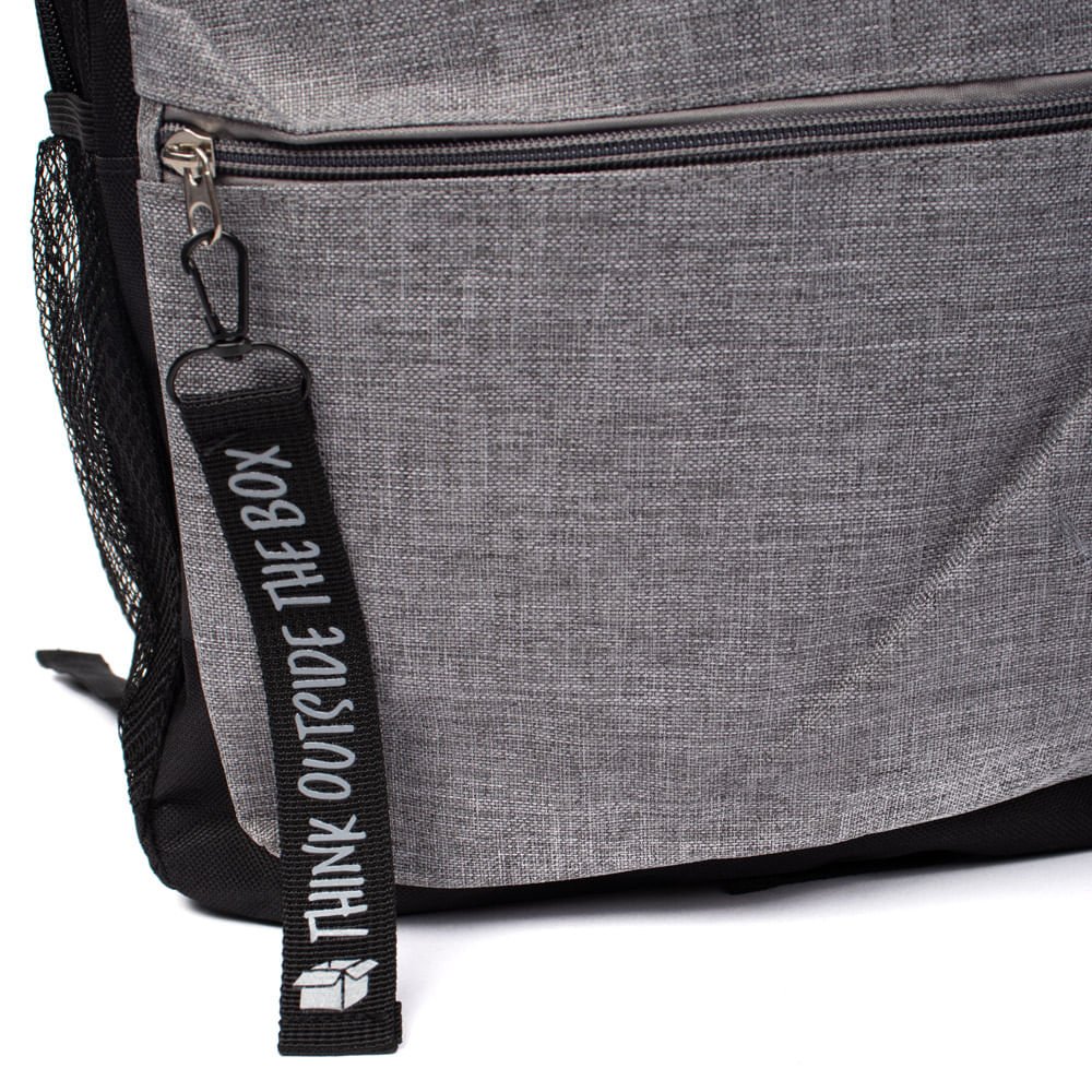 Mochila Unissex Clio Style Sport Collection Preto/Cinza Preto 5