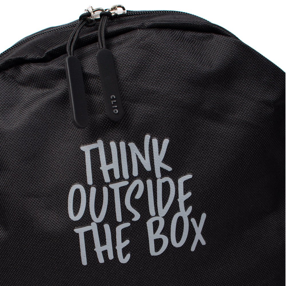 Mochila Unissex Clio Style Sport Collection Preto/Cinza Preto 6