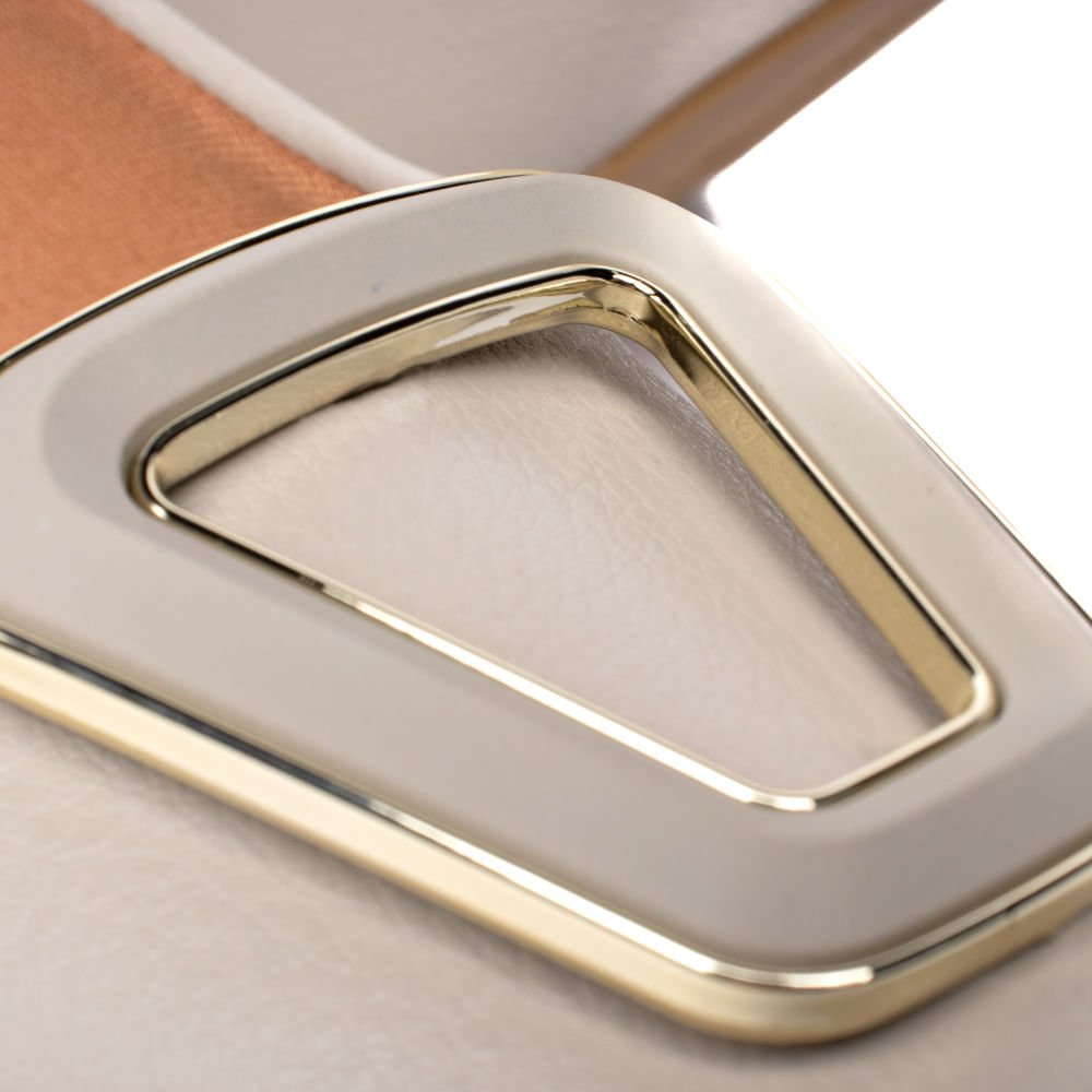 Sapato Scarpin Feminino Vizzano com Detalhe Metalizado Cinza Cinza 7