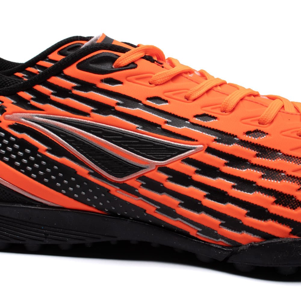 Chuteira Society Penalty Garra Y-2.0 Laranja/preto Laranja 5