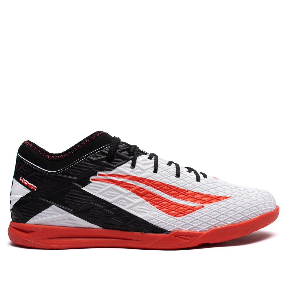Chuteira Futsal Penalty RX Locker Y-3.0 Branco/vermelho