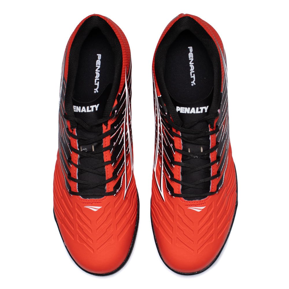 Chuteira Futsal Penalty Fúria Y-4 Vermelho/preto Vermelho/Preto 4