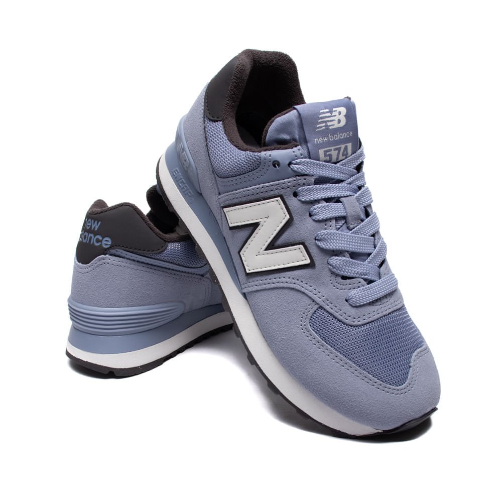 Tênis Feminino New Balance 574 Mercury Azul Azul 5