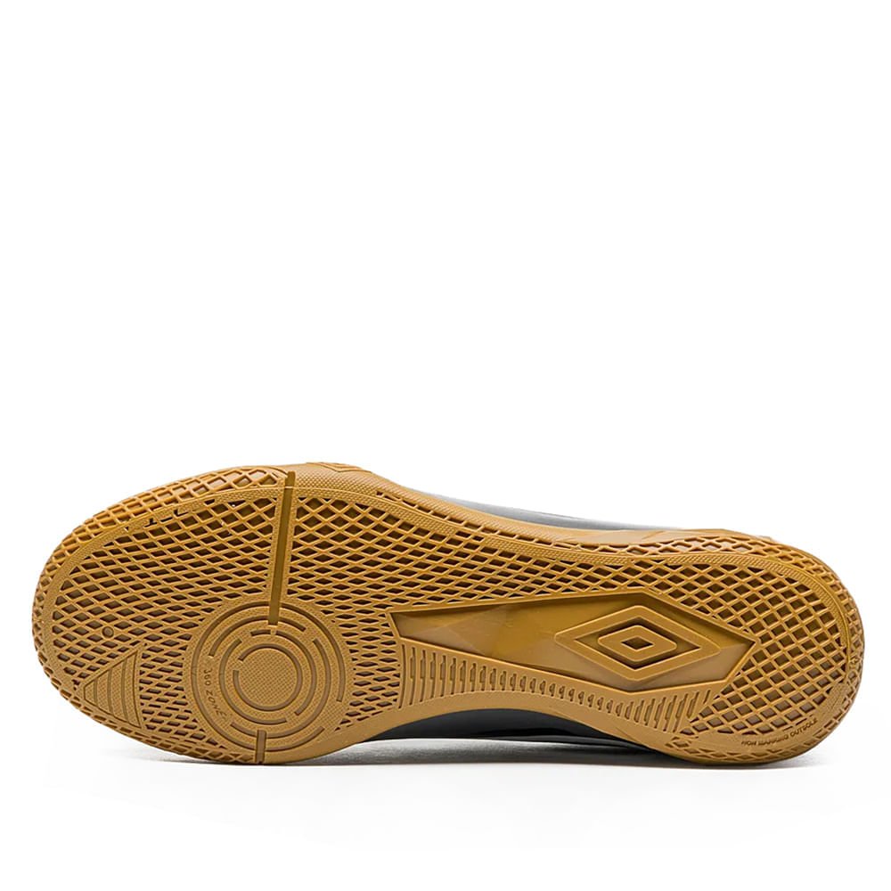 Chuteira de Futsal Umbro Action Cinza/preto Cinza 2