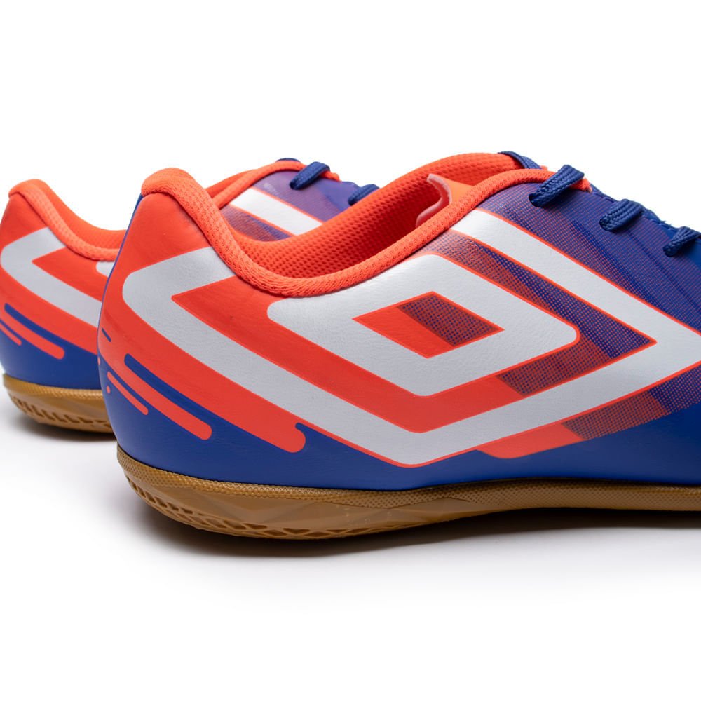 Chuteira de Futsal Umbro Action Azul Royal/coral Azul 5