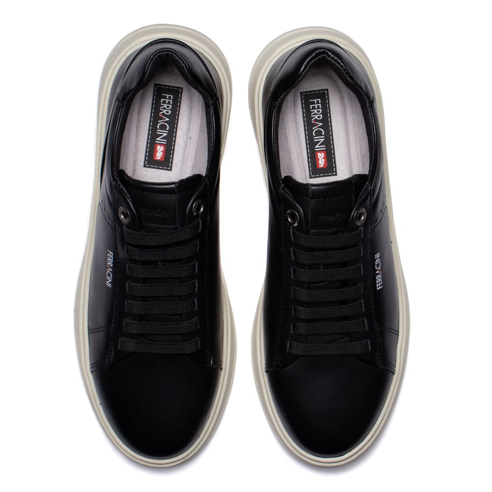 Sapatênis Masculino Ferracini Logan Preto Preto 4