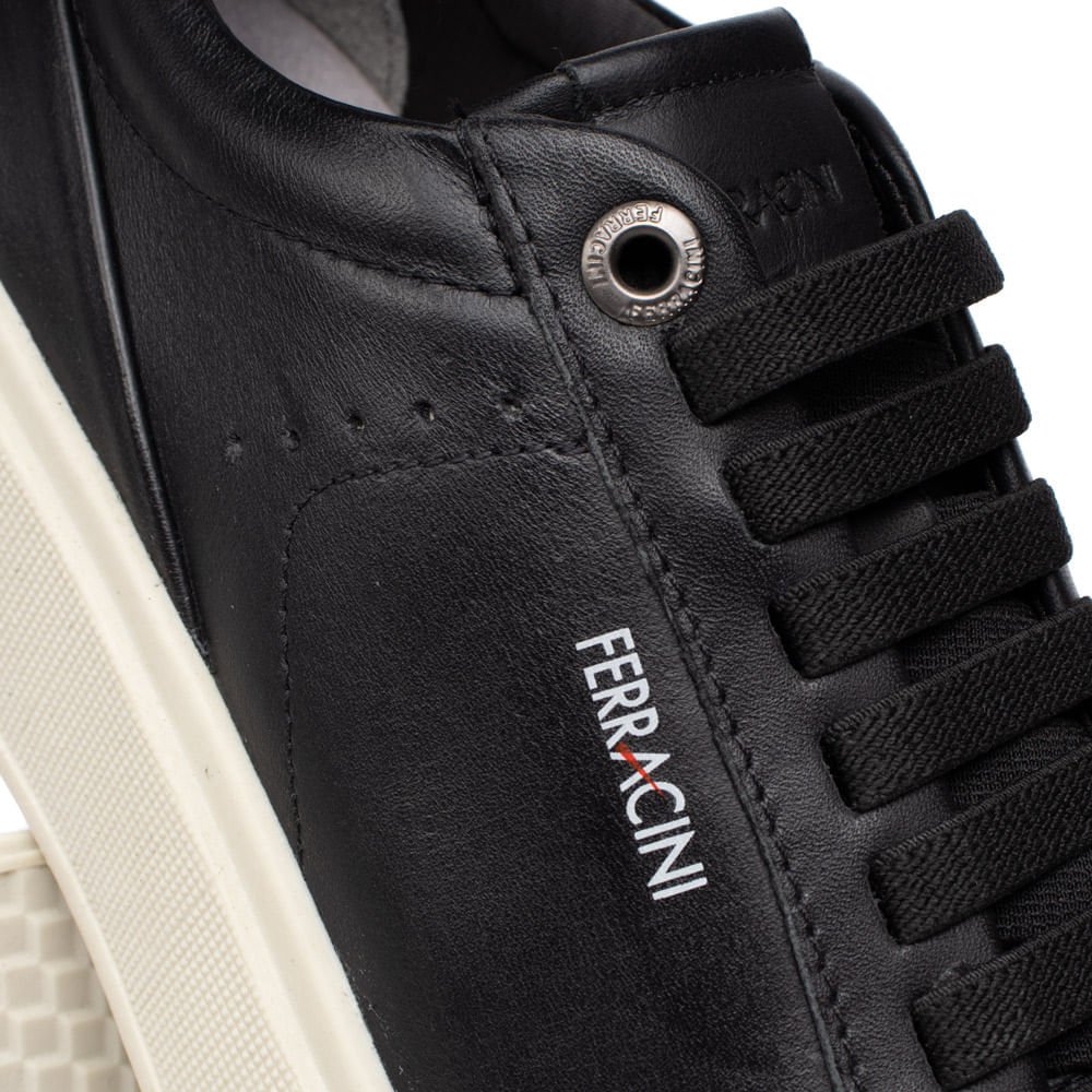 Sapatênis Masculino Ferracini Logan Preto Preto 6