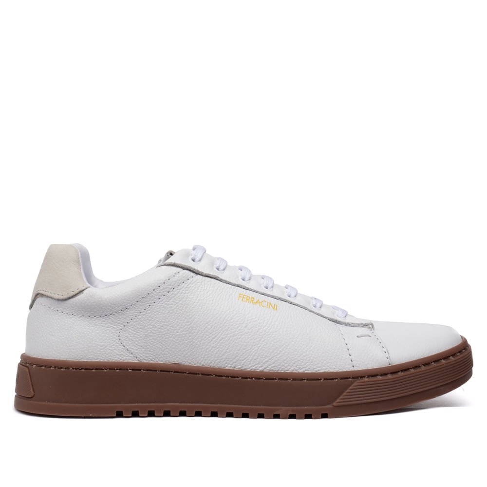 Sapatênis Masculino Ferracini City Branco Branco 1