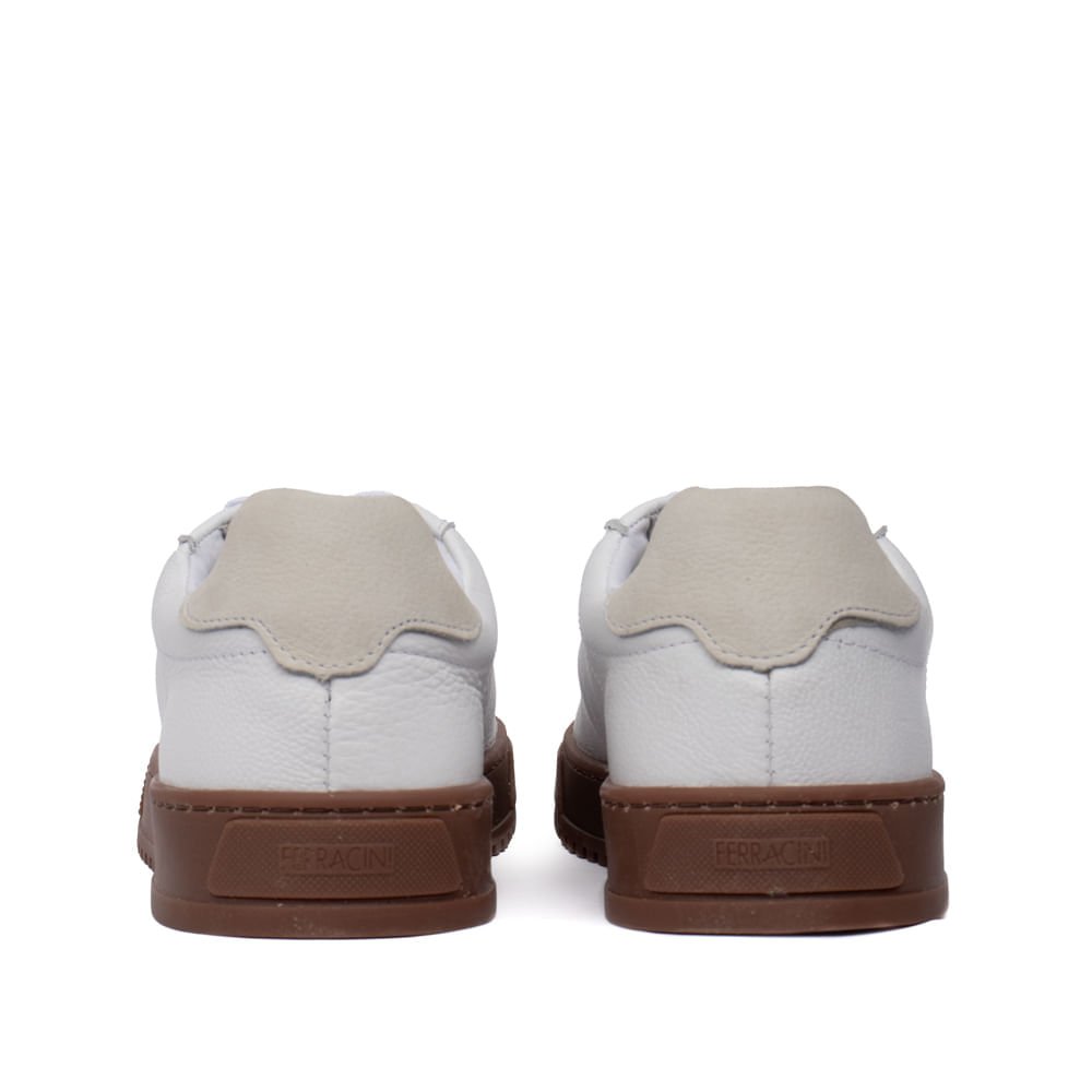 Sapatênis Masculino Ferracini City Branco Branco 3