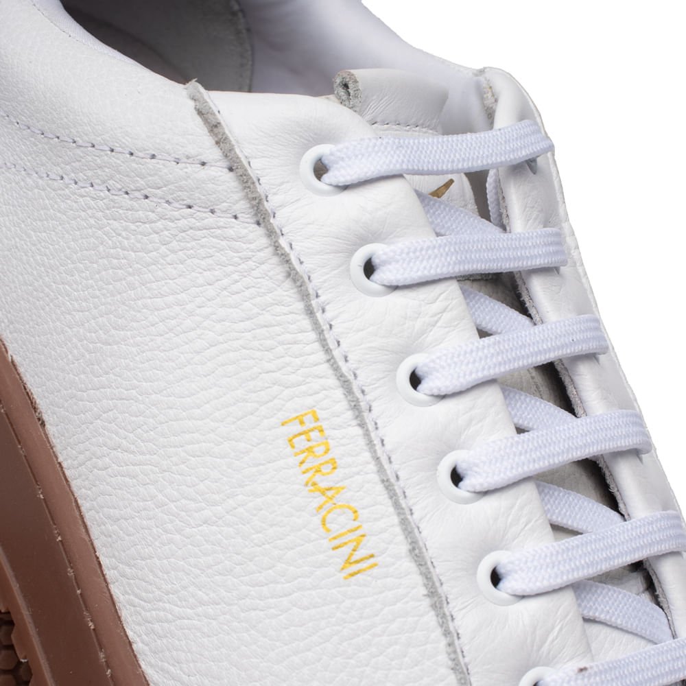 Sapatênis Masculino Ferracini City Branco Branco 6