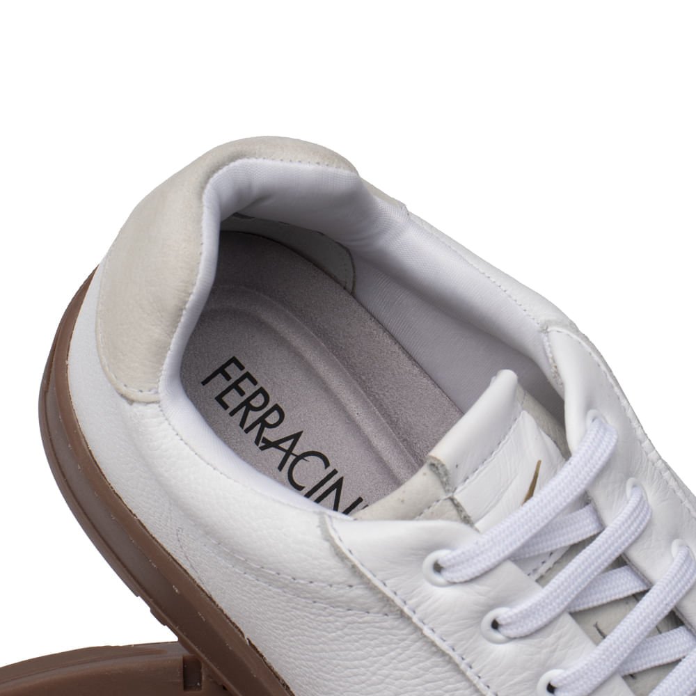 Sapatênis Masculino Ferracini City Branco Branco 7
