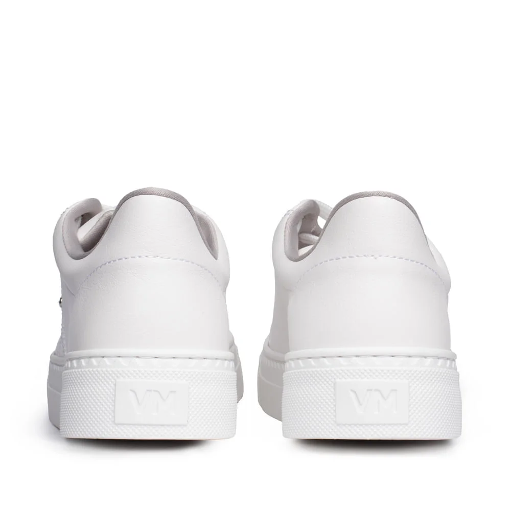 Tênis Feminino Via Marte com Pingentes Strass Branco Branco 3