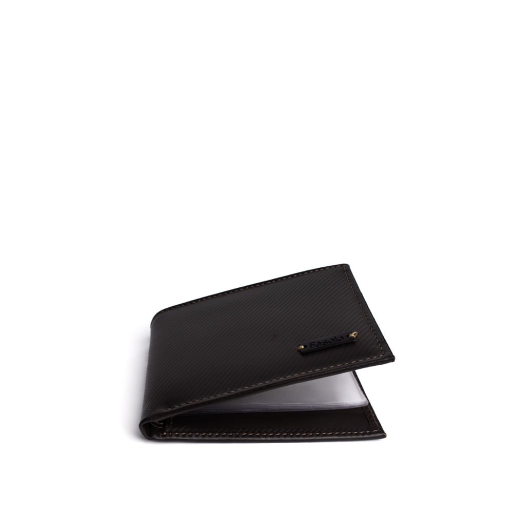 Carteira Masculina Fasolo Couro K719037 Marrom Escuro Marrom 4