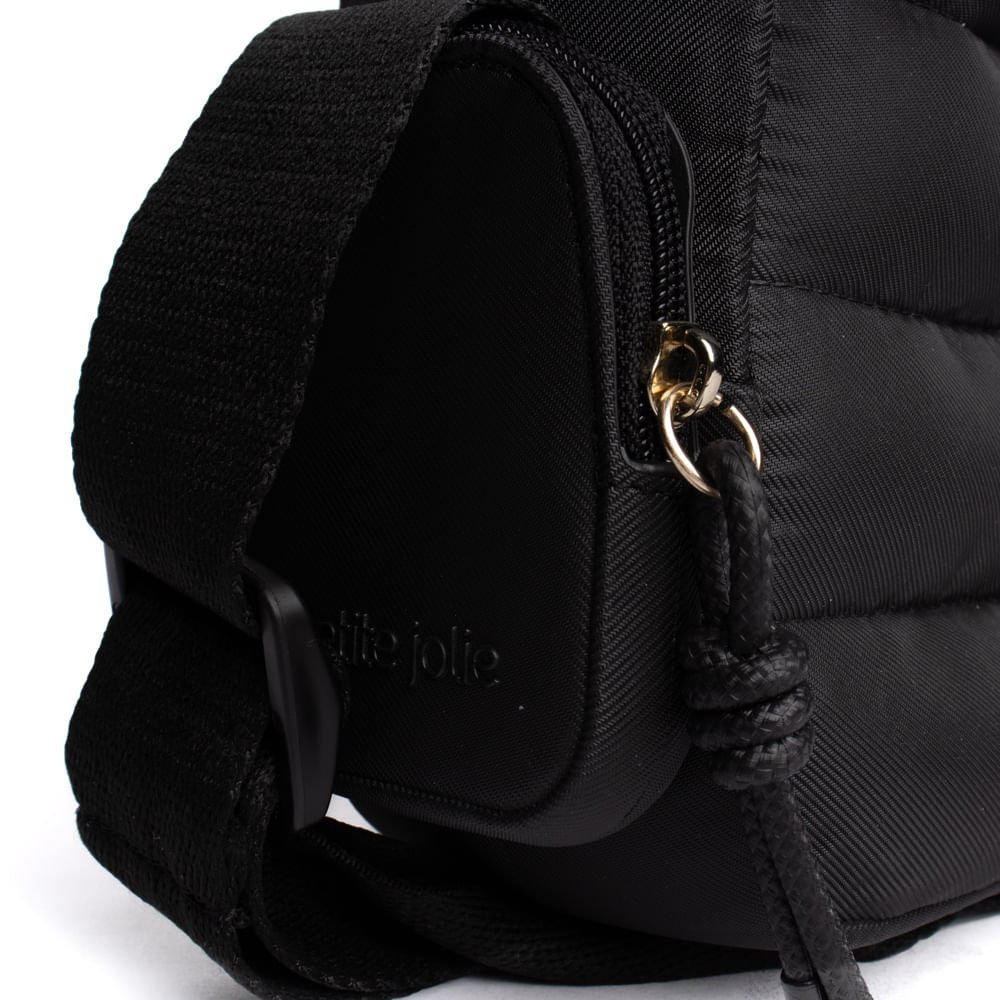 Bolsa Feminina Petite Jolie Hobby Preto Preto 5