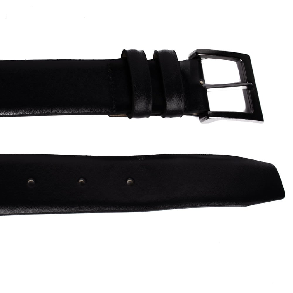 Cinto Masculino Fasolo em Couro X001148-751 Preto Preto 4