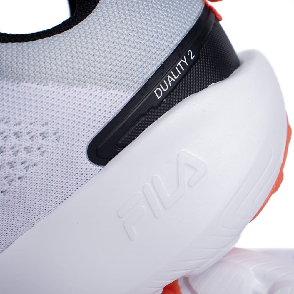 Tênis Masculino Fila Duality 2 Branco/preto Branco/Preto 6