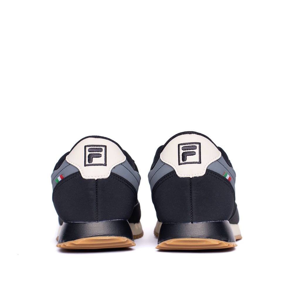 Tênis Masculino Fila Euro Jogger Sport II Preto/bege Preto/Bege 3