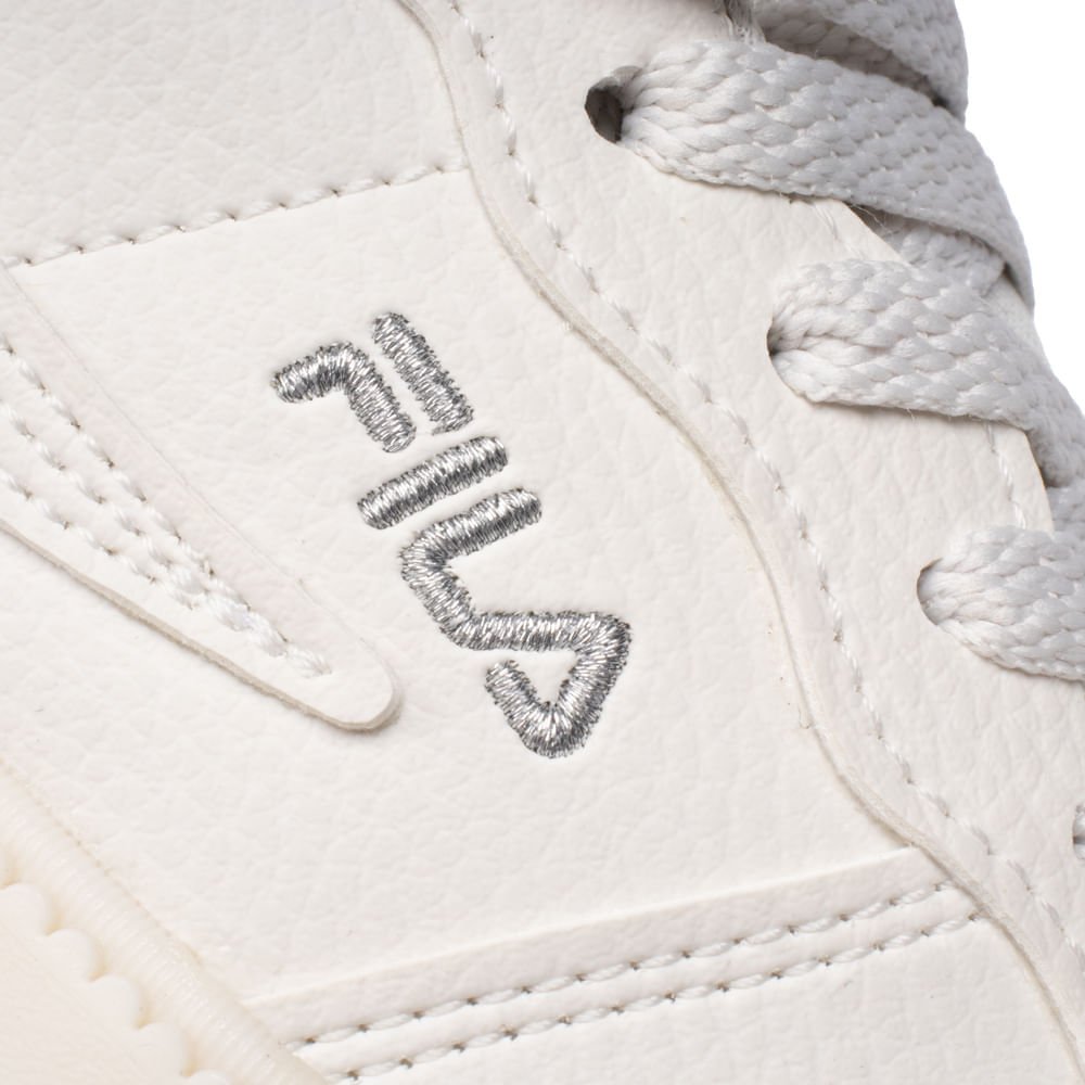 Tênis Feminino Fila Original Fitness Bold Branco/prata Branco 8