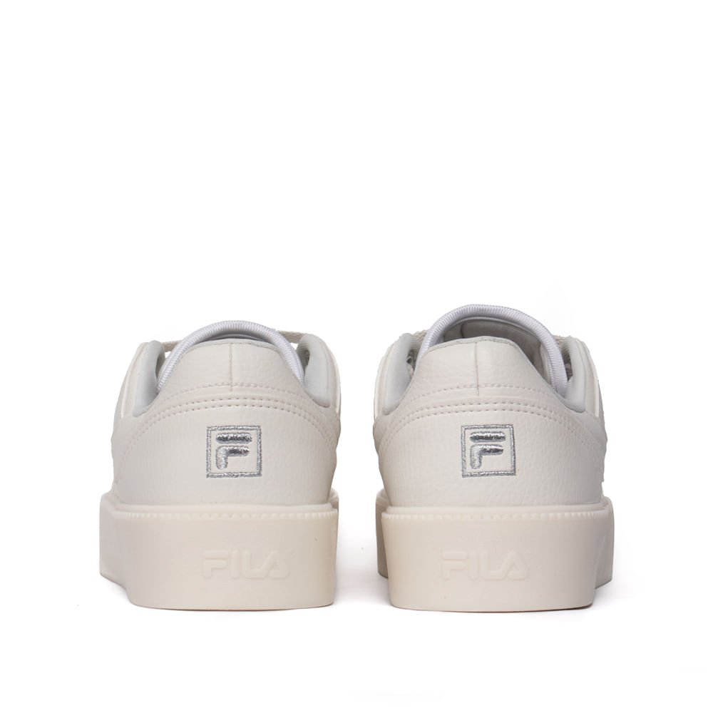 Tênis Feminino Fila Original Fitness Bold Branco/prata Branco 4