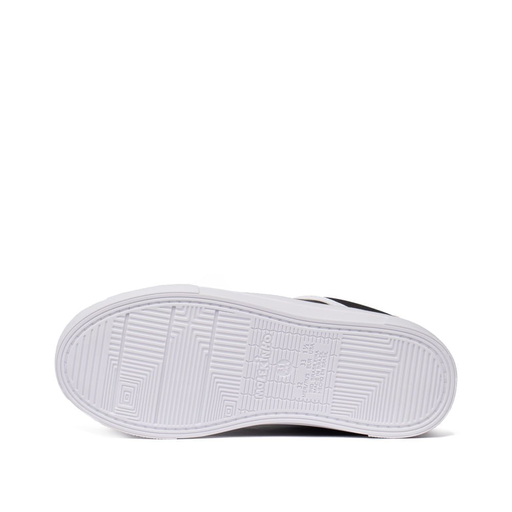 Tênis Infantil Molekinho Preto/Branco Branco 2