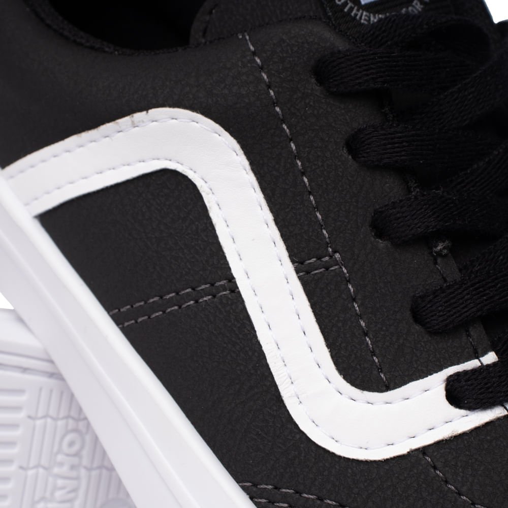 Tênis Infantil Molekinho Preto/Branco Branco 6