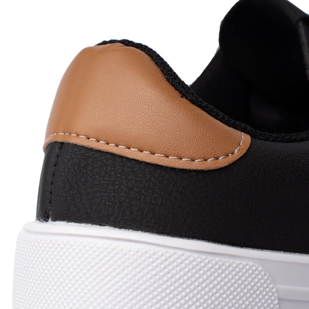 Tênis Infantil Molekinho Preto/Branco Branco 7