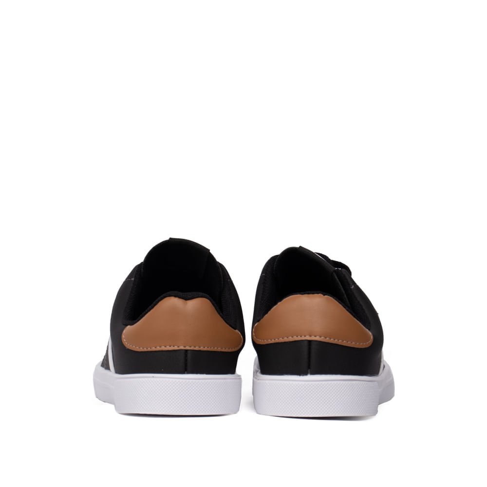 Tênis Infantil Molekinho Preto/Branco Preto 3