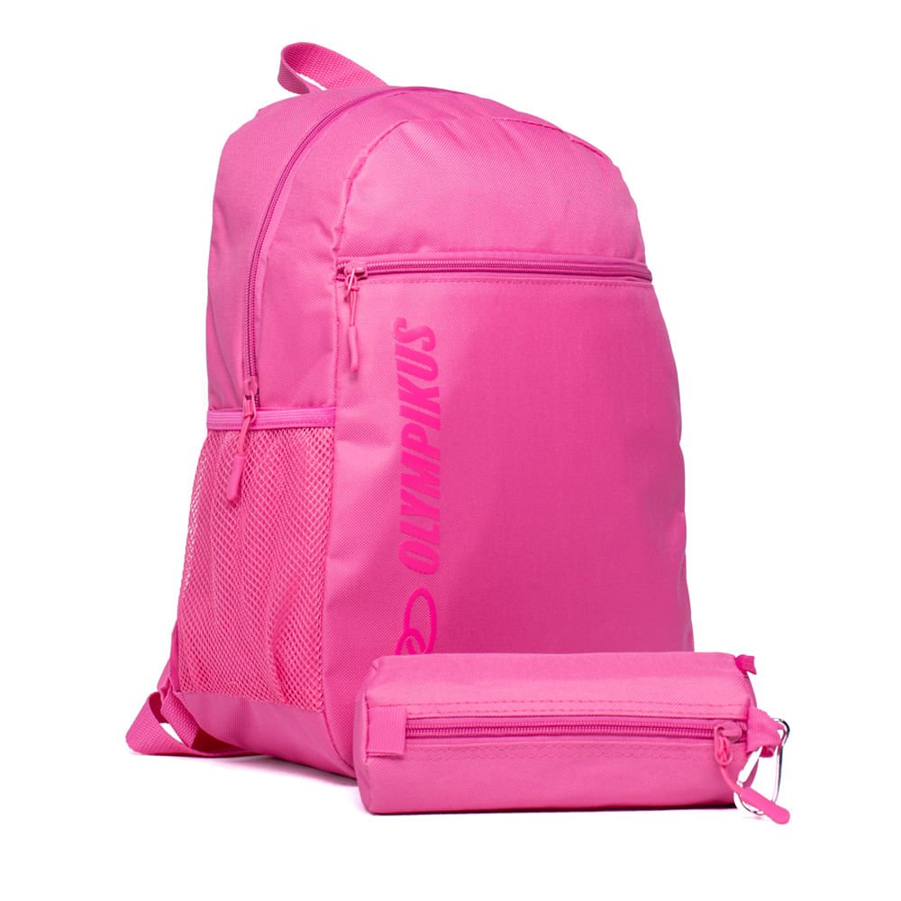 Mochila Unissex Olympikus Juvenil Rosa Rosa 5