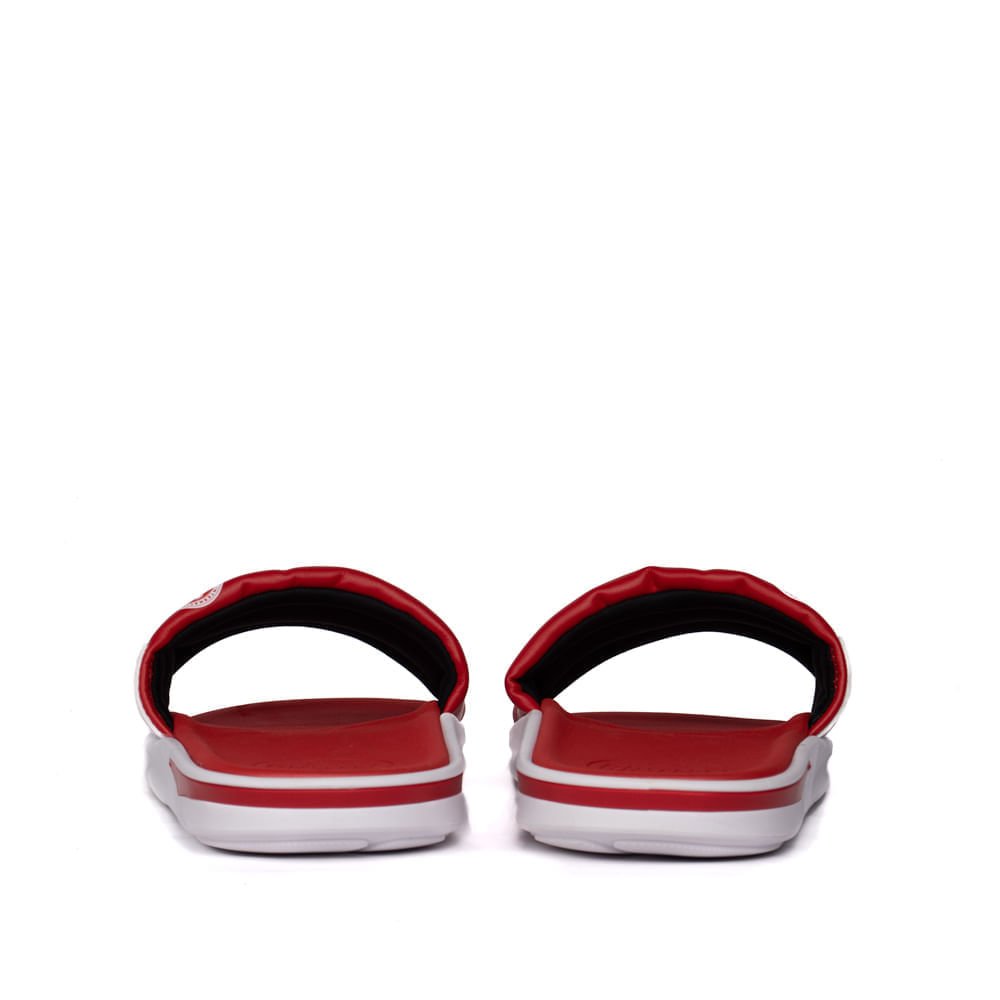 Chinelo Slide Masculino BR Sport Internacional Vermelho/Branco Vermelho 3