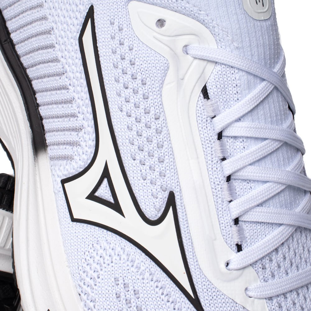 Tênis Masculino Mizuno Cool Ride 3 Branco/Preto Branco 9