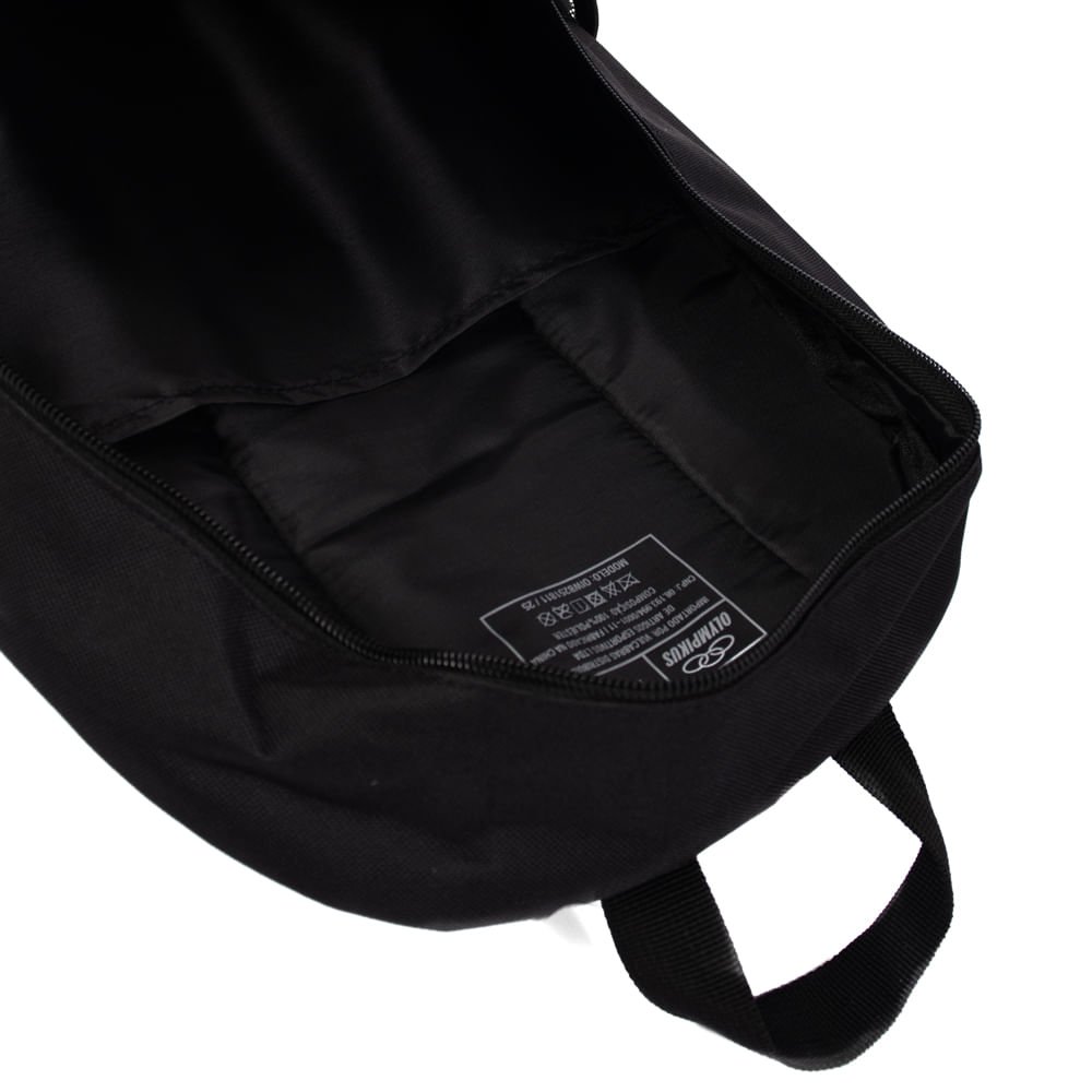Mochila Unissex Olympikus Basic New Preto Preto 6