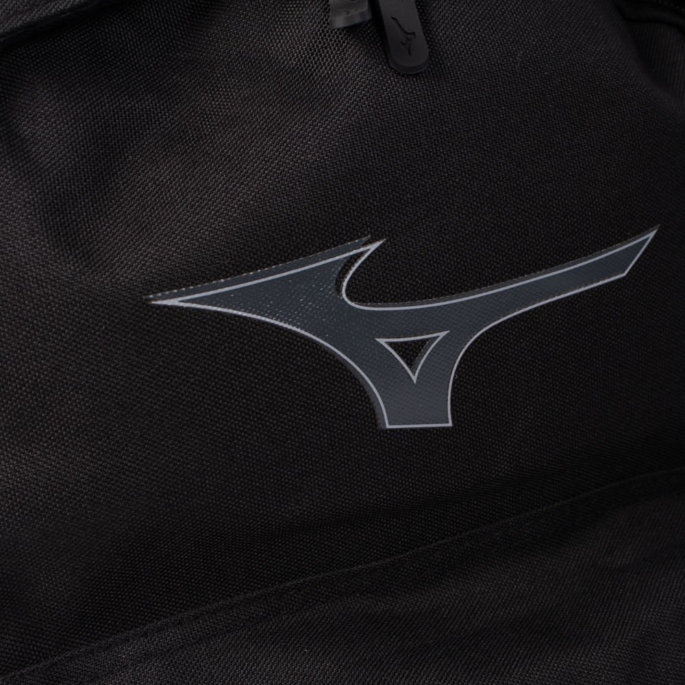 Mochila Unissex Mizuno Energy Básica com Logo Preto Preto 4