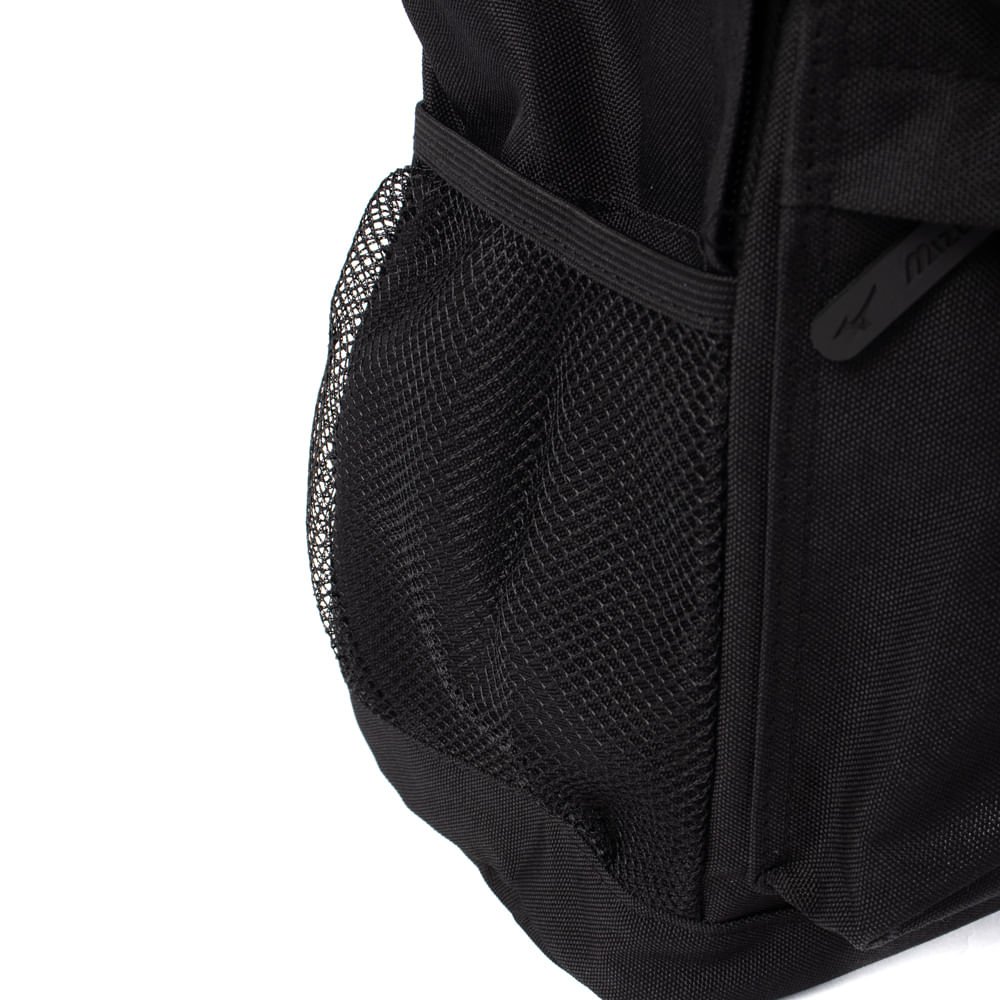 Mochila Unissex Mizuno Energy Básica com Logo Preto Preto 6