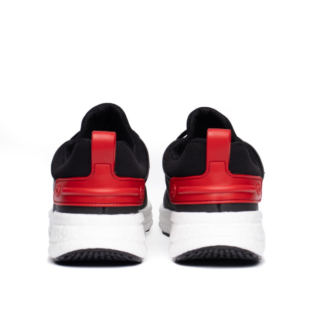 Tênis Infantil Molekinho Napa Preto/Branco Preto 3