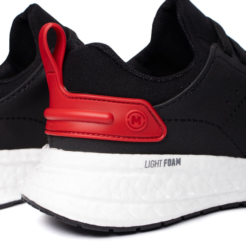 Tênis Infantil Molekinho Napa Preto/Branco Preto 5