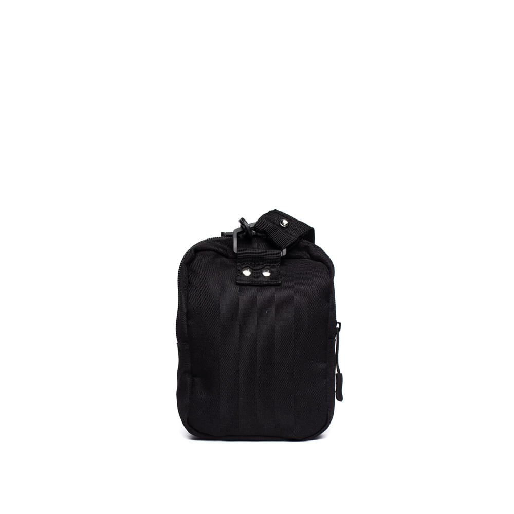 Bolsa Unissex Mizuno Street Shoulder Bag Transversal Preto Preto 2