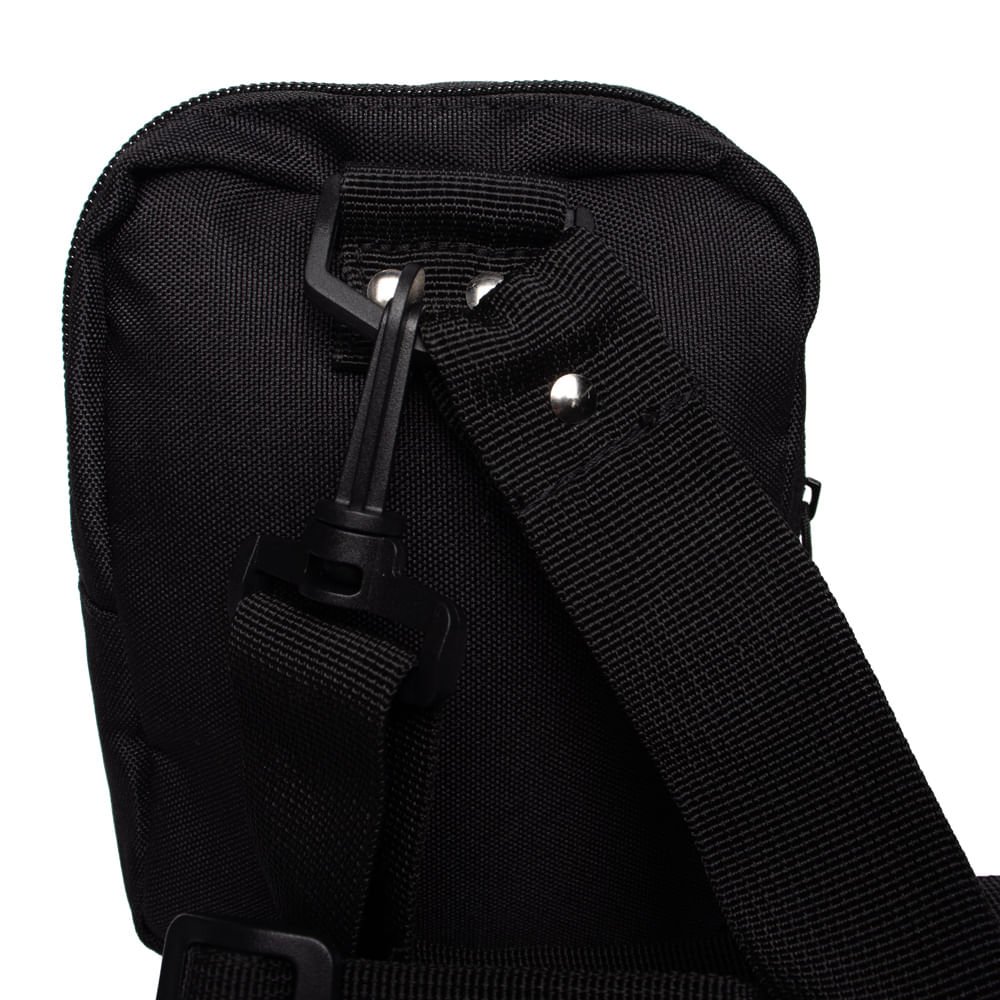 Bolsa Unissex Mizuno Street Shoulder Bag Transversal Preto Preto 6