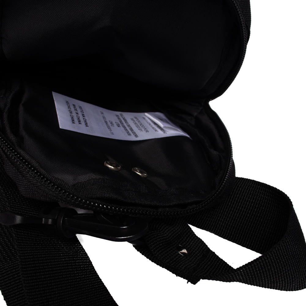 Bolsa Unissex Mizuno Street Shoulder Bag Transversal Preto Preto 7