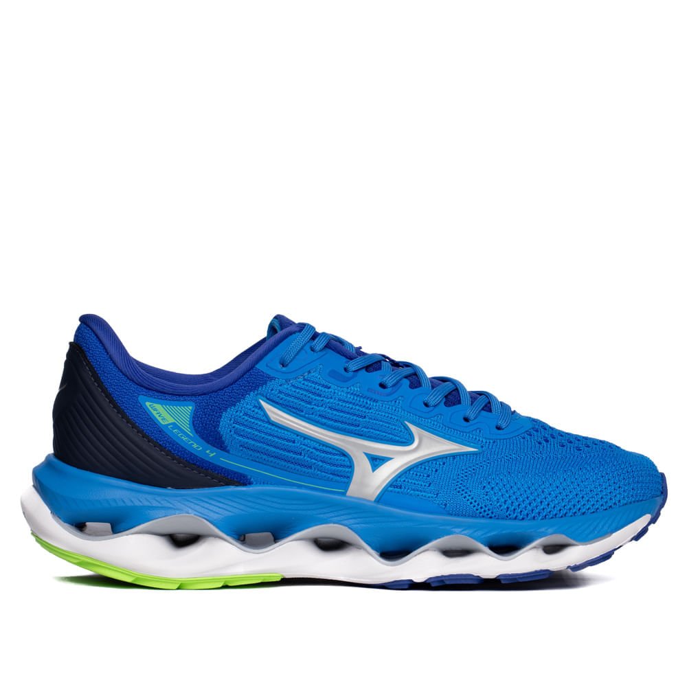 Tênis Masculino Mizuno Wave Legend 4 Azul Royal