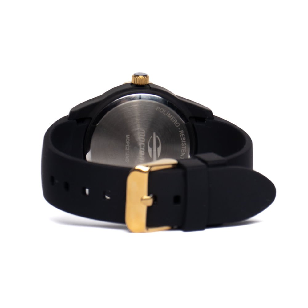 Relógio Feminino Mormaii Casual Analógico MOPC21JAG/8P Preto Preto 2