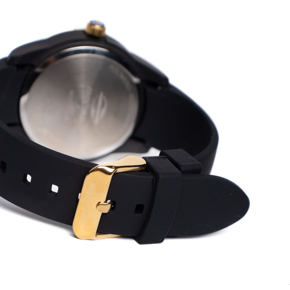 Relógio Feminino Mormaii Casual Analógico MOPC21JAG/8P Preto Preto 3