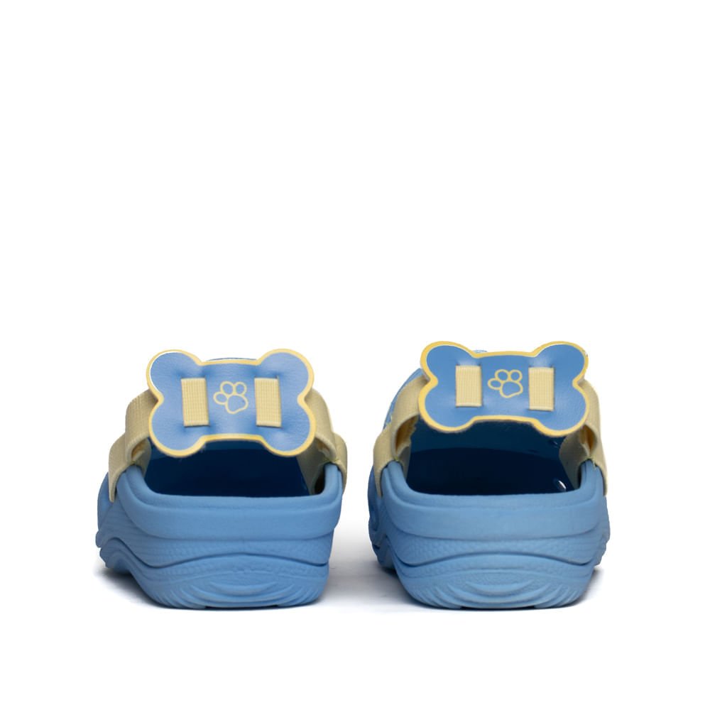 Sandália Babuche Infantil Grendene Patrulha Canina Baby Azul/Amarelo Azul/Amarelo 4