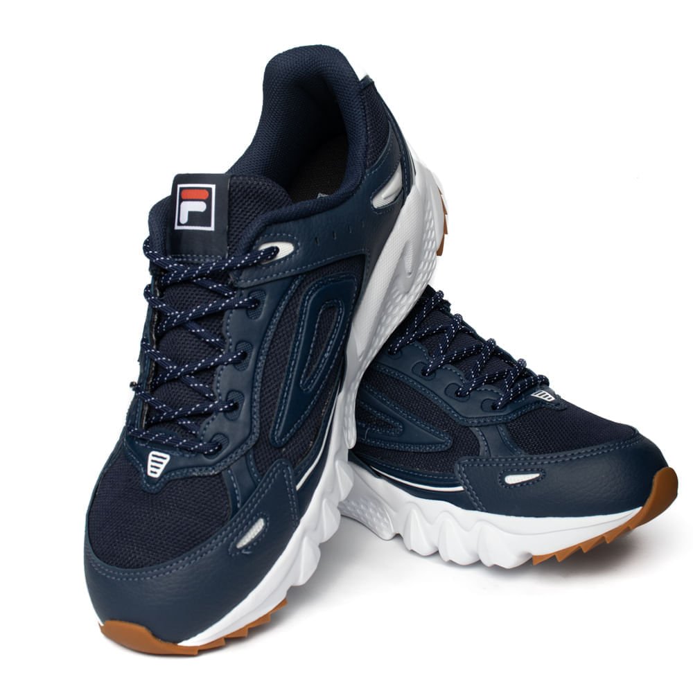 Tênis Masculino Fila Venture Tracer 2 Marinho/Branco Azul 6