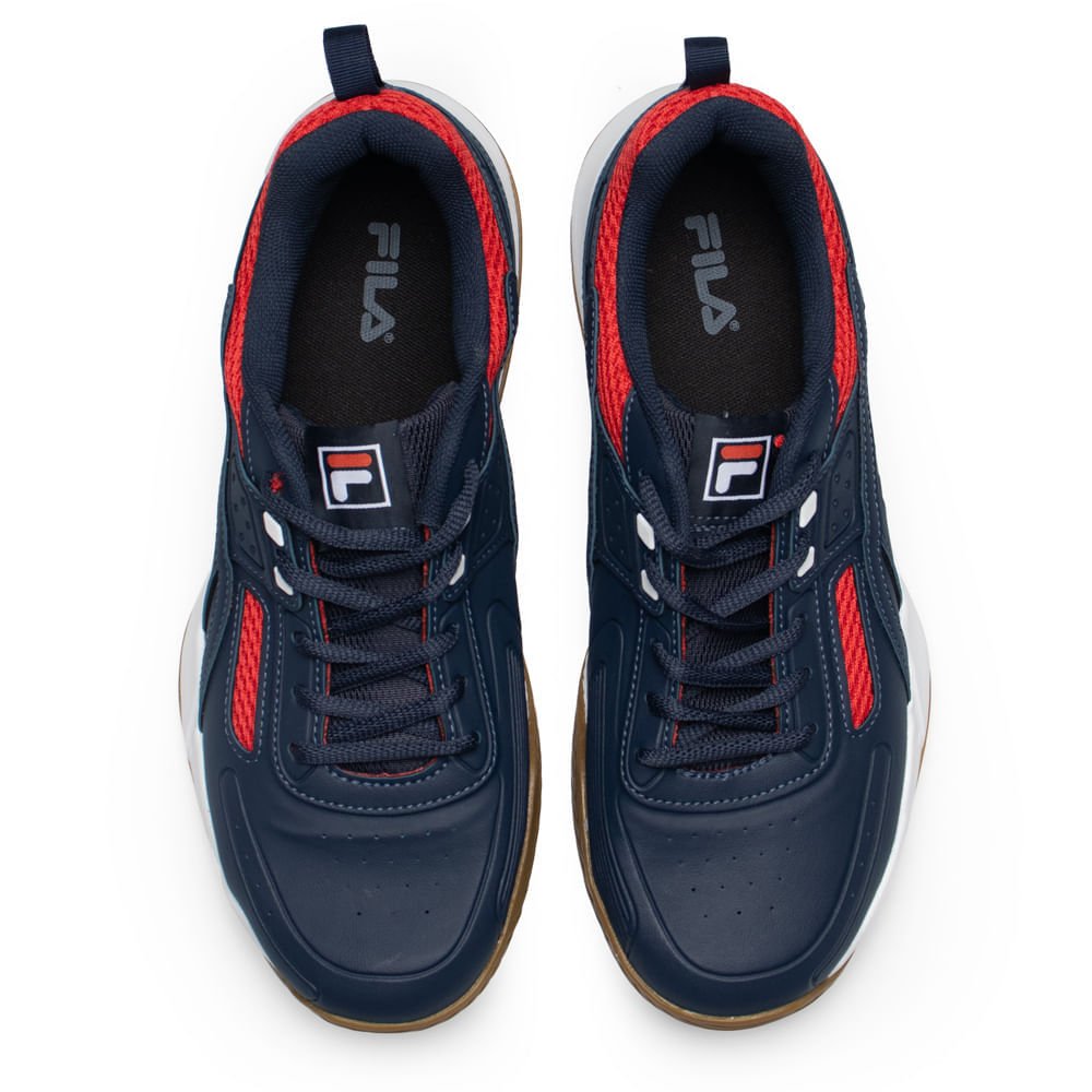Tênis Masculino Fila Precision Marinho/Vermelho Marinho/Vermelho 4