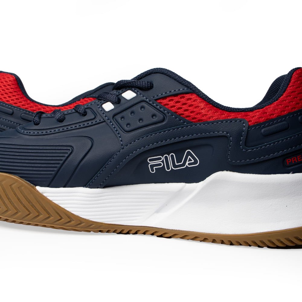Tênis Masculino Fila Precision Marinho/Vermelho Marinho/Vermelho 7
