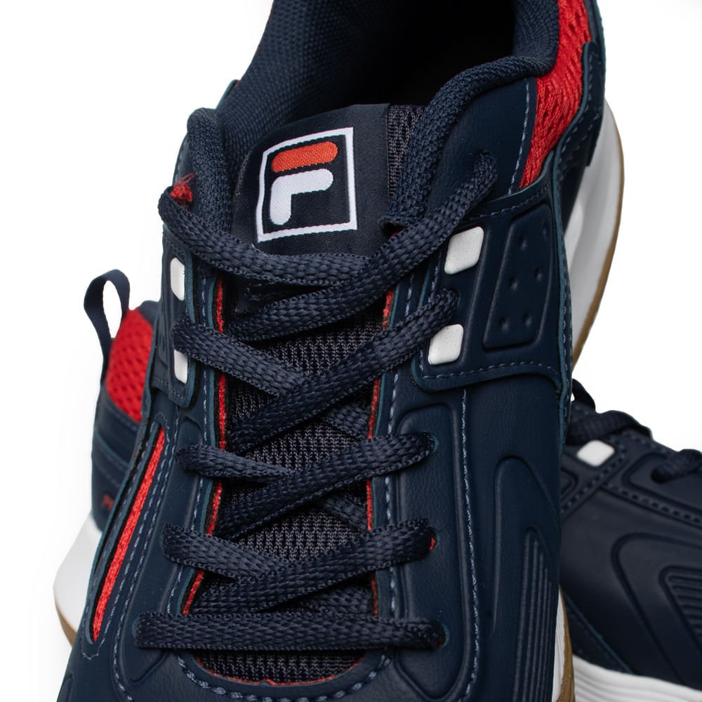 Tênis Masculino Fila Precision Marinho/Vermelho Marinho/Vermelho 8