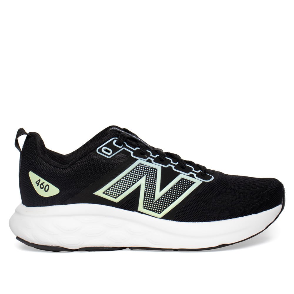 Tênis Feminino New Balance W460V4 ZK4 Logo Degradê Preto